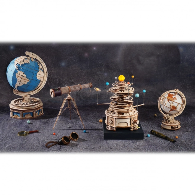 Rokr 3D Wooden Puzzle Solar System Orrery