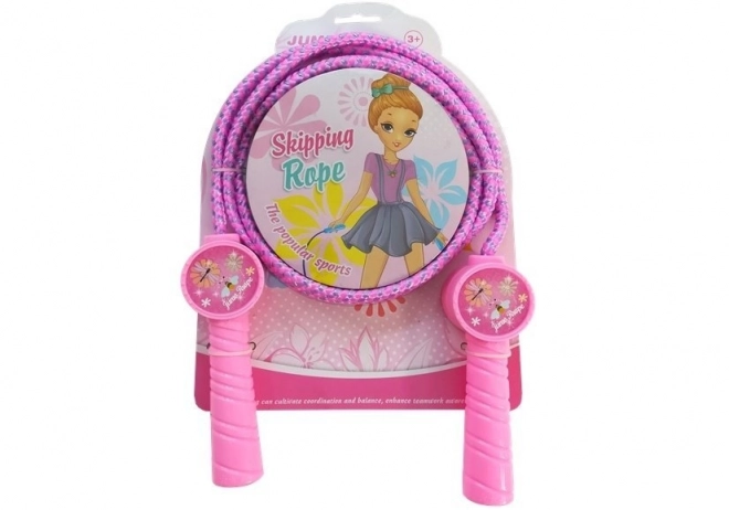 Children's Pink Jump Rope Game Toy