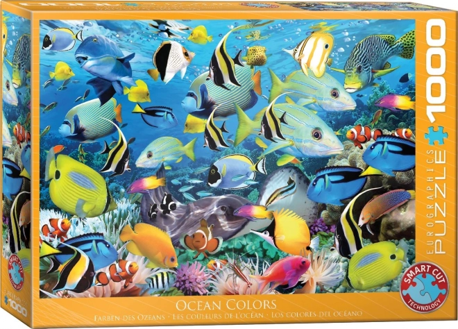 Eurographics Ocean Colors Puzzle 1000 Pieces