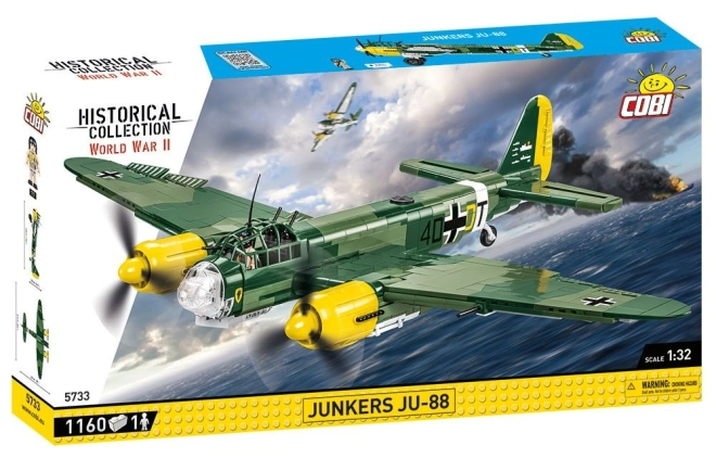 COBI WW2 Junkers Ju-88 Bomber Model