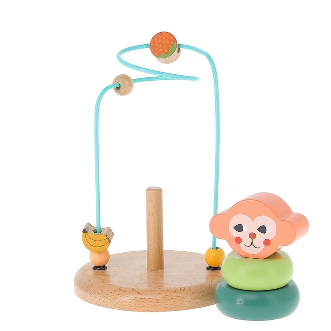 Colorful Monkey Maze Toy