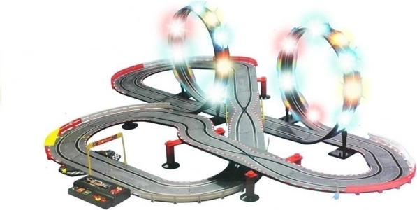 Control console with lap counter