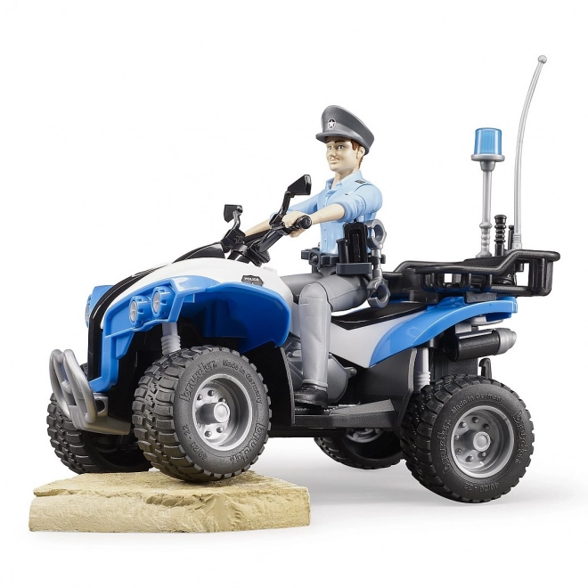 Bruder Bworld Police ATV with Figure