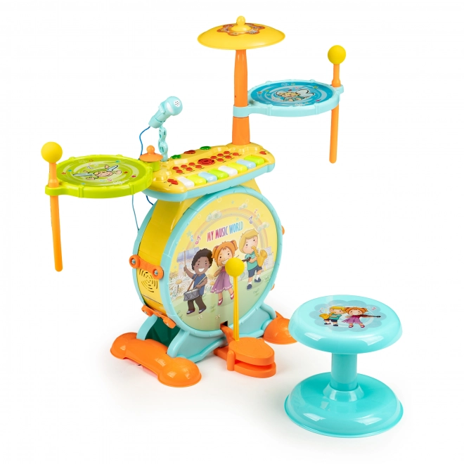 Musical Fun Drums and Organ Set for Kids