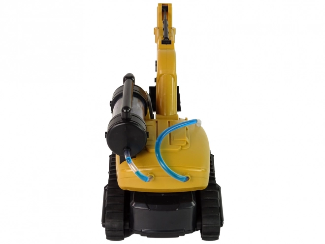 Large Remote Control Crawler Excavator Yellow