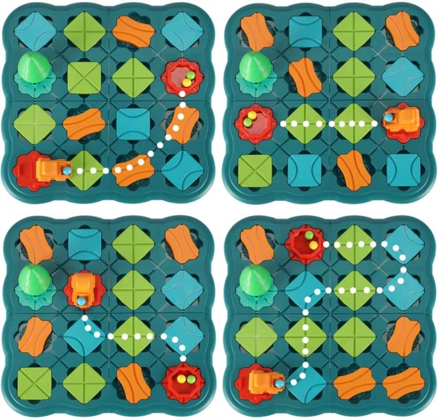 Gioco logico Labirinto per bambini con percorso a ostacoli