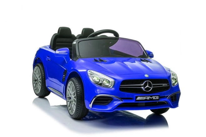 Electric Ride-On Car Mercedes SL65 Blue Lacquered