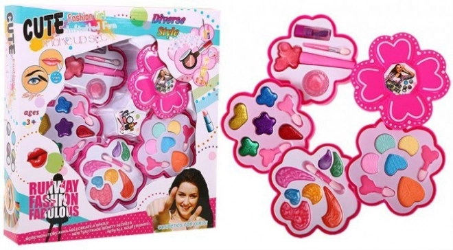 Makeup Kit in Pink Case for Girls Aged 3 and Up