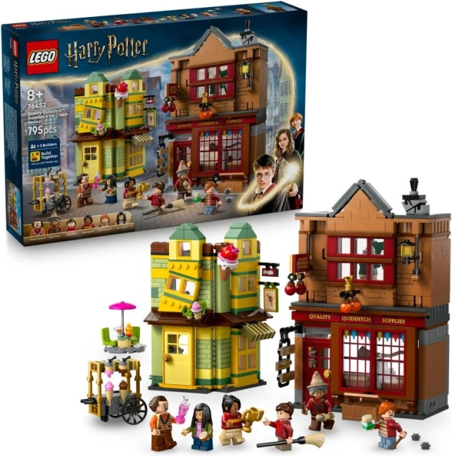Premium Quidditch Supplies and Ice Cream Parlour LEGO Harry Potter
