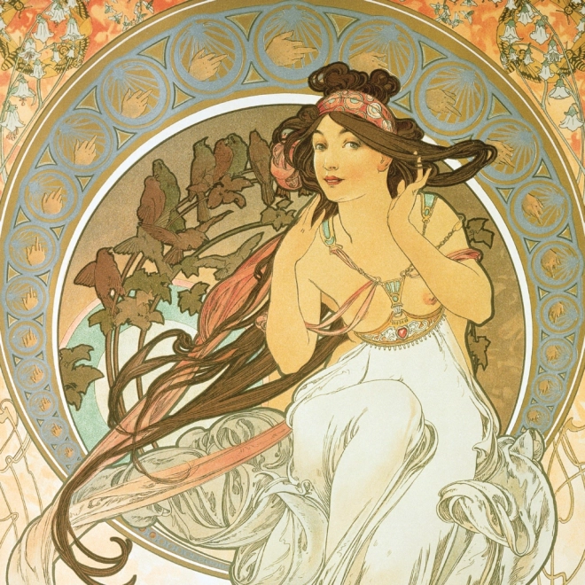 Notique Art Calendar Alfons Mucha 2025