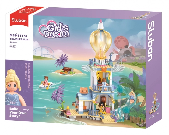 Sluban Girls Dream Treasure Hunt Lighthouse Set