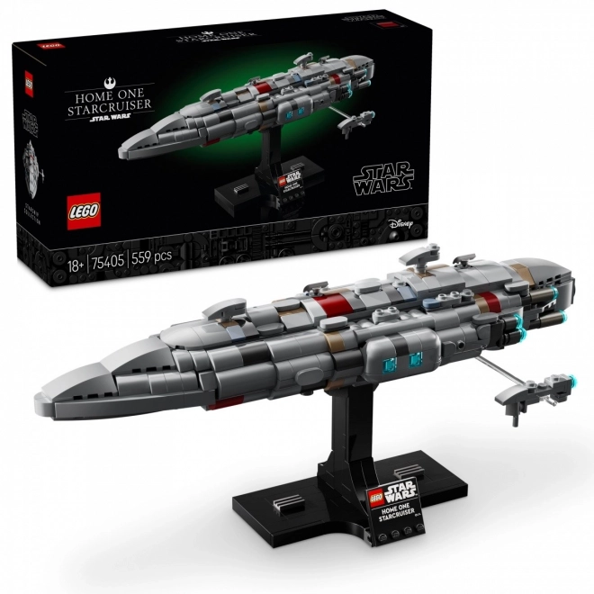 Star Wars Home One Cruiser Lego Set