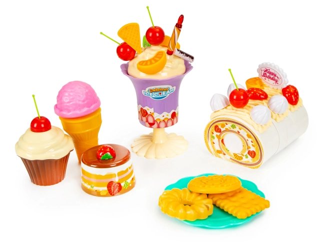 Set of sweet accessories