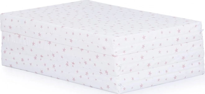 Chipolino Foldable Mattress 120x60 cm White with Powder Stars