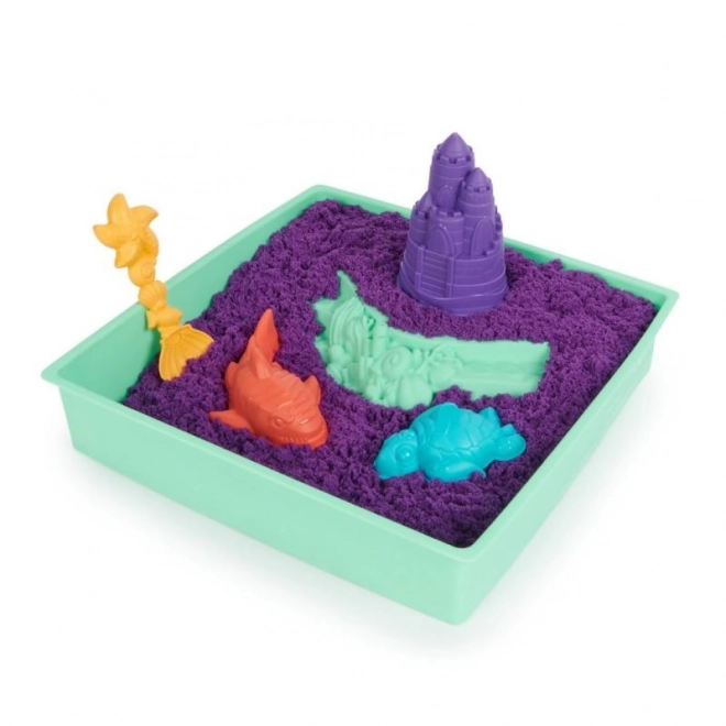 Kinetic Sand Sandbox Set Purple