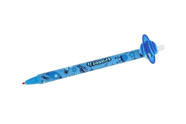 Erasable Blue Ink Pen with Transport Design