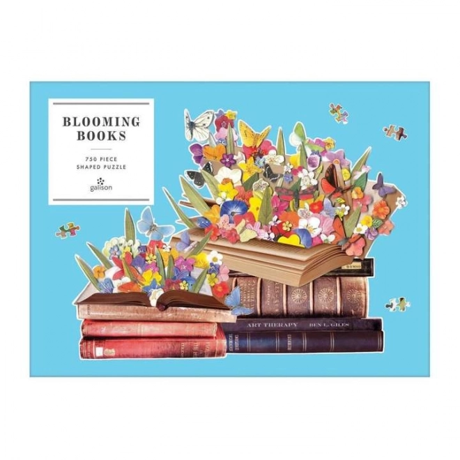 Galison Puzzle Blooming Books 750 Pieces