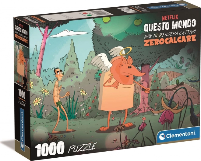 Clementoni Puzzle Netflix: This World Won't Get Me (Zerocalcare II) 1000 Pieces