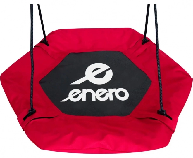 Hexagonal Stork Nest Swing Red by Enero