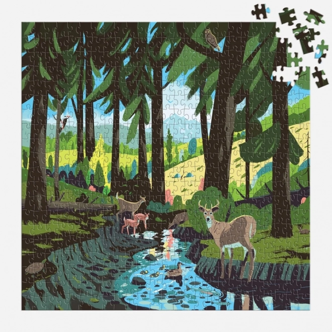 Forest Landscape Puzzle 500 Pieces