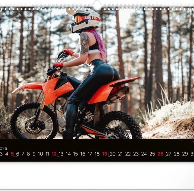 Wandkalender Girls & Bikes 2026