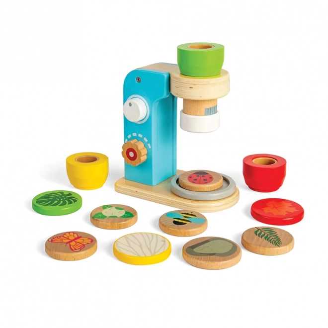 Colorful Children's Microscope by Bigjigs Toys