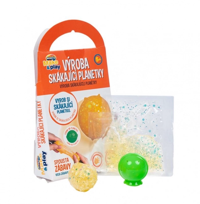 Bouncy Ball Making Kit - Yellow