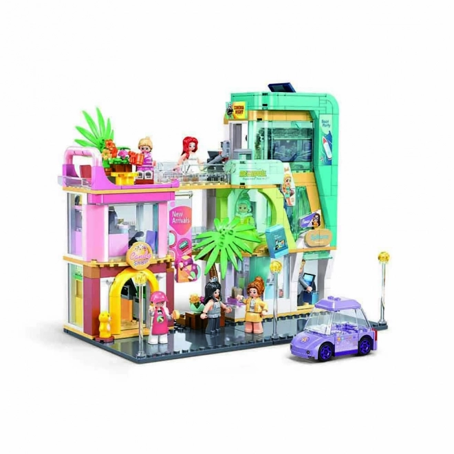 Sluban Metropolis Shopping Center Building Set