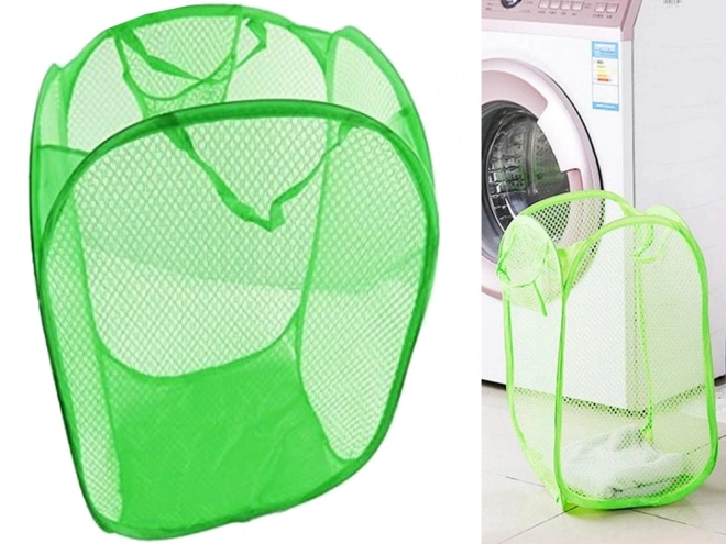 Foldable Laundry Basket and Toy Holder