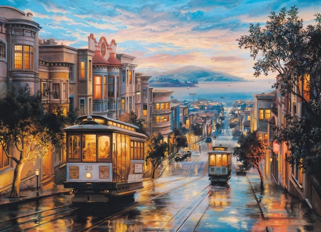 Tram Sky Puzzle 1000 Pieces