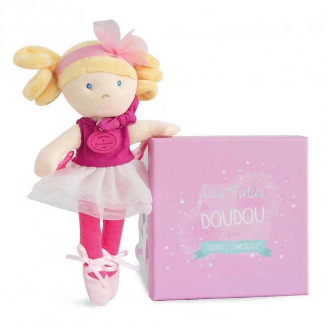 Doudou Jolijou Mini Ballerina Doll "Les Tutus" 23 cm