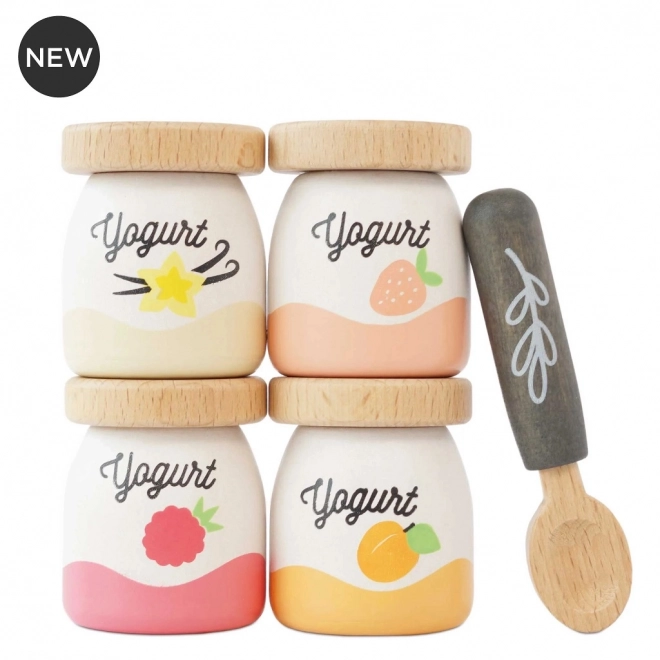 Le Toy Van Wooden Yogurt Set