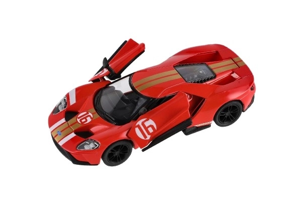 Ford Gt Metal Car Model 1:38