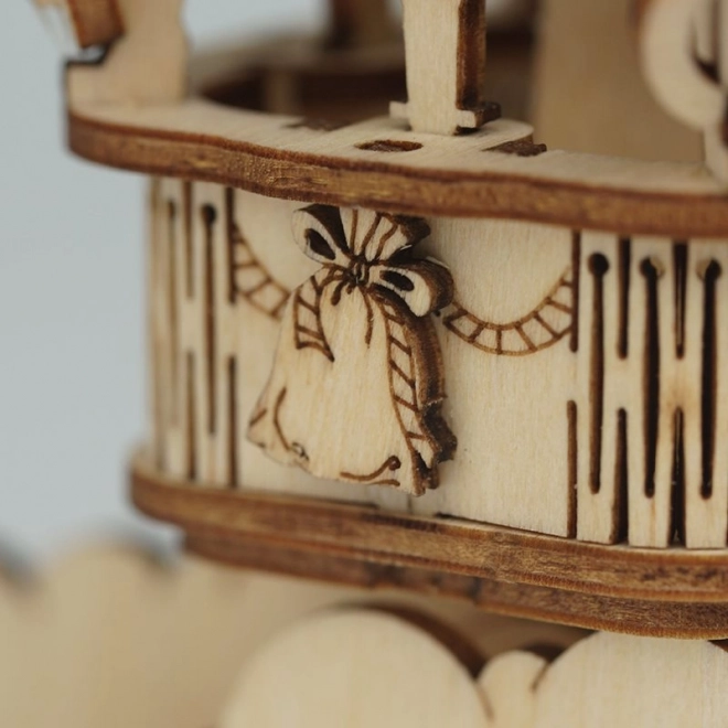 Robotic Wooden 3D Puzzle Hot Air Balloon