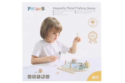 Wooden Magnetic Fishing Game