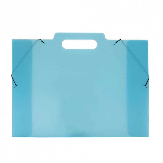 Triple Flap A3 Document Folder Blue