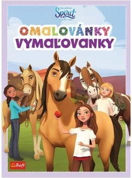Coloring Book with Horse Theme - Spirit 20x27.5 cm