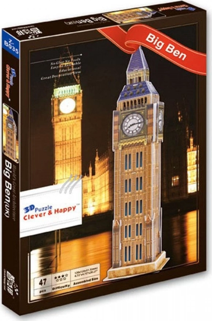 Clever&Happy 3D Puzzle Big Ben