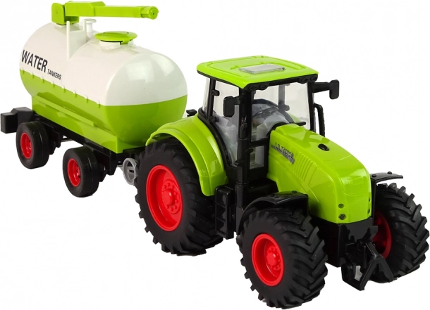Tracteur avec remorque