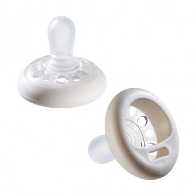 Silicone Natural Pacifier 0-6 Months