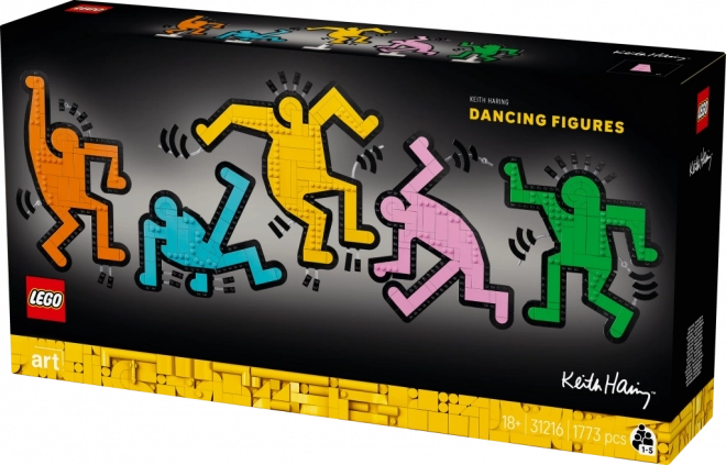 LEGO Art Keith Haring – Dancing Figures
