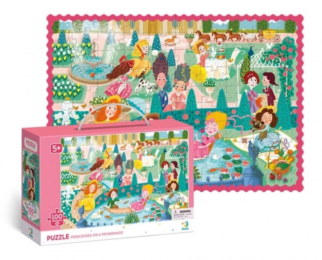 Princess Promenade Puzzle 100 Pieces