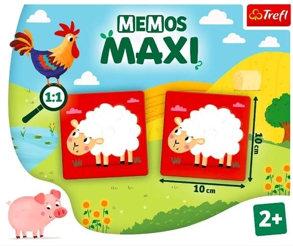 Trefl Farm Animals Memory Game