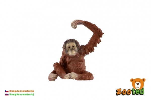 Sumatran Orangutan Plastic Toy Figure