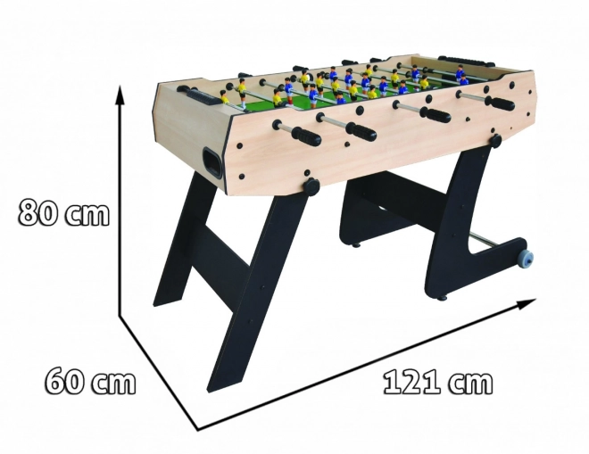 Table Football for Kids 6+ and Adults Wooden MDF + Folding Board