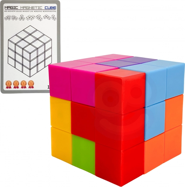 WOOPIE Tetris kostka s kartami