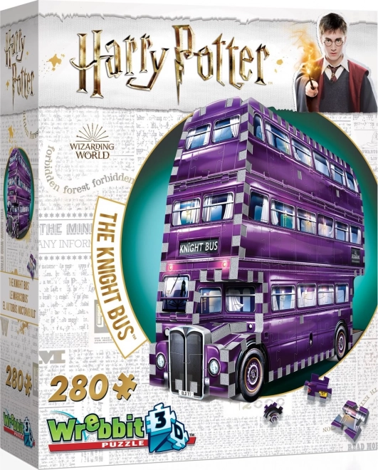 Wrebbit 3D Puzzle Harry Potter Knight Bus