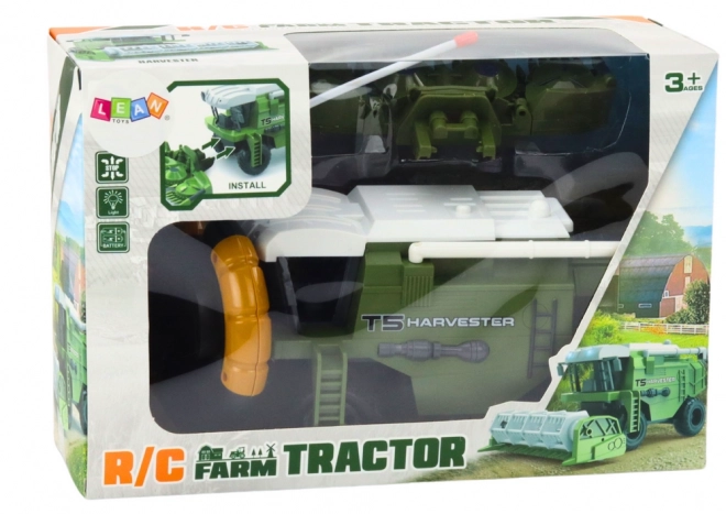 Remote Controlled Green Farm Harvester