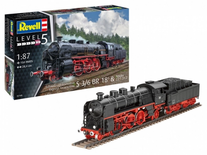 Express Locomotive S3/6 Model Kit