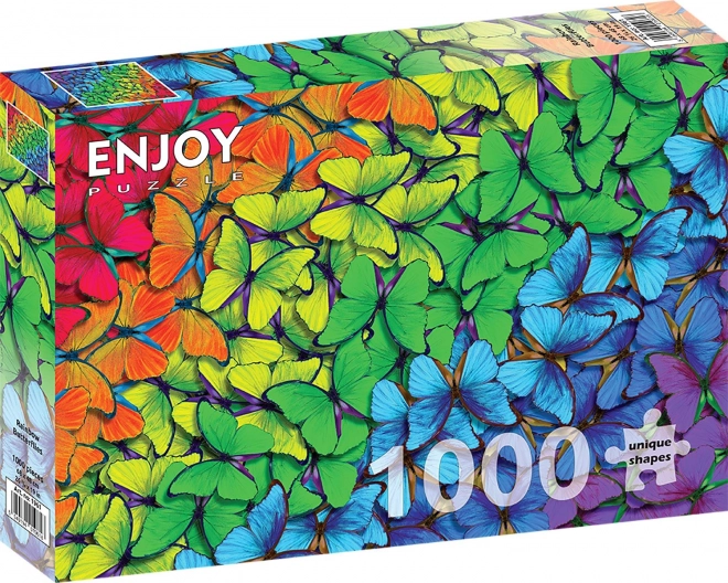 Enjoy puzzle - Rainbow Butterflies 1000 piece